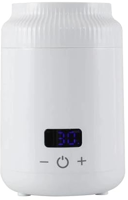 Elitzia Wachswärmer, Wachswärmer zur Haarentfernung, Wachstopf, 200 ml, intelligente Temperaturkontrolle, LED-Display, Haarentfernung, Wachswärmer für Augenbrauen, Achselhöhlen, Körper, Beine, Gesicht