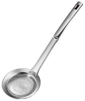 Schiumarola da cucina in acciaio inox, ideale per la cucina, con dimensioni di 3 x 1 cm, realizzato in acciaio e capacità di filtraggio dei grassi (piccolo)