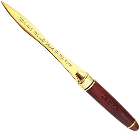 Brieföffner Personalisierte Geschenke Holzgriff Gold Schwert Brieföffner Edel Brief Kreative Diy Handwerk Geschenke B