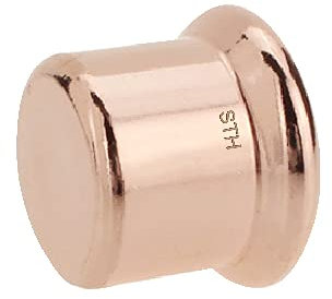 M-Press 15MM Stop END Water Press Fitting Pack of 10 (M-Profile)