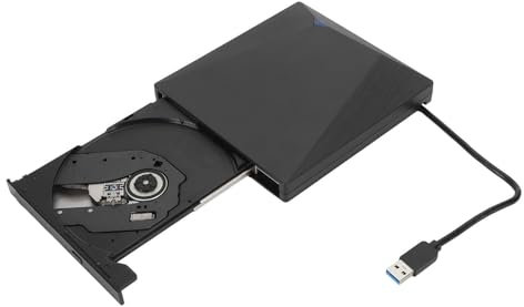 Externes CD-DVD-Laufwerk, Multifunktionaler USB3.0-DVD-Brenner, DVD-Leser, Hochgeschwindigkeits-Datenübertragung, fürOS X-Laptop-PC