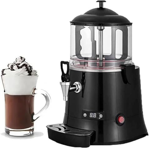 ROGHA Machine Commerciale Professionnelle de Distributeur de Chocolat Chaud, Machine Électrique de Fabrication de Boissons de Chocolat, Machine de tempérage de Chocolat,5L