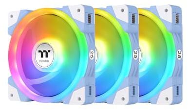Thermaltake SWAFAN EX14 ARGB Lüfter | 25 Jahre Hydrangea Limited Edition | 3er Pack