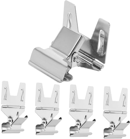EXCEART 50 Stück Preisschild Clips Werbeetikettenklammern Clips Halter Korb Für Snacks Preisschild Ausstellungsregal Brotladen Tag Halter Drehbarer Ständer Schild Regalklammer