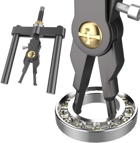 Liten lageravdragare, 2 käkhjulsavdragare,Alloy Steel Bearing Remover Inner Bearing Puller Gear | Bärbar handborttagningsverktyg Lagerkugghjulsavdragare för alla typer av lager