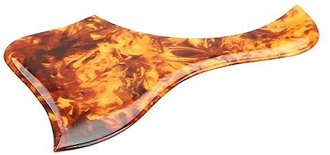 OFFSCH Gq460 Gitarren Pickguard - Selbstklebendes Kratzfestes Pvc Schutzbrett Für Akustikgitarre Und E-Gitarre Dekorative Und Einfache Montage Für Musiker