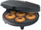 Bestron macchina per ciambelle elettrica, Donut Maker per 7 ciambelle piccole, incl. antiaderente & indicatoro luminso, 700 watt, colore: Nero Opaco