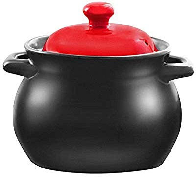 KUOYTT Cazuela de Barro Cacerola de Barro Cacerola de cerámica Cazuela de cerámica Resistente a Altas temperaturas, Saludable y Duradera, Hay Muchos tamaños para Elegir - Capacidad 5000ML