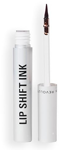 Revolution Lip Shift Ink Peel Off Lip Liner Stain, Long-Lasting, Matte Finish, Vegan & Cruelty-Free, Nude Talk, 1.8ml