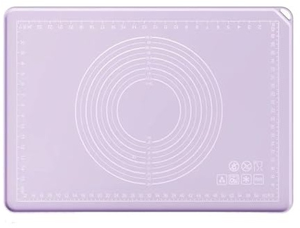 Tappetino Per Impastare Tappetino for impastare in silicone di grandi dimensioni, 70x50, 60x40, 5 mm spessore, tagliere antiaderente(60x40CM)