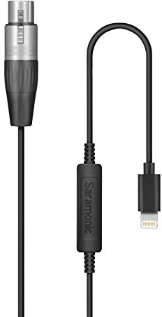 Saramonic Lc-XLR Mikrofonkabel auf Lightning (Lc-XLR), XLR Female