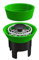 Bonomini 5429AR99B4 Valvola Meccanica di Non Ritorno Anti-Odore, Nero/Verde da ø 40 mm a ø 54 mm