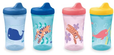 NUK First Essentials Gobelet à bec rigide (assortiment d'aquariums)