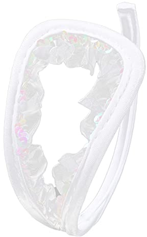 Oyolan C-string dam sexiga mini stringtrosa bikini stringtrosa öppen tanga erotiska underkläder stygga underkläder, Typ A vit, One Size