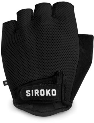 SIROKO - Fahrradhandschuhe Aero Black - XL - Schwarz