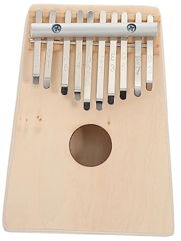 Parliky Holz Daumenklavier Tasten Diy Mbira Thumb Piano Ersatzteile Versorgung Für Anfänger Student Montage Kit Mit Stabiler Struktur Und Klarem Klang