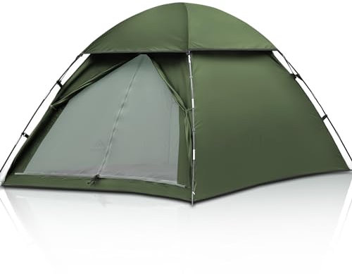 Forceatt Tenda Campeggio, Tenda a Cupola per 2 Persona per 3 Stagioni, Facile da Montare, Impermeabile, Leggera per Campeggio Trekking, Escursioni con Zaino in Spalla e Alpinismo