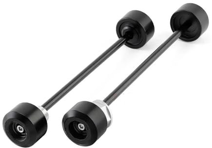 DKPMWD Sturzschutz Für 701 Für Enduro Für Supermoto 2024 Rad Gabel Slider Protector Motorrad Zubehör Vorne Hinterachse Crash Schutz Sturzpads(Front Rear)