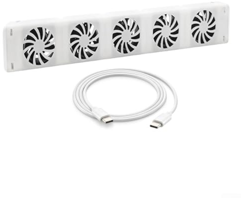 Heizkörper Ventilator 5.0, Mit Regler Mit Intelligenten Thermostaten, Smartes Heizgebläse Für Heizungen, Heizkörperlüfter, Der Heizung Und Sparen Energie, Geräuscharm(Expansion-Set)