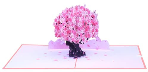 Generisch 3D-Blumen-Grußkarte, 3D-Baum-Grußkarte,Weihnachtsfeierkarte | Kreative Feiertagsgrußkarten, lustige Baum-Popup-Karte für Freunde, Männer