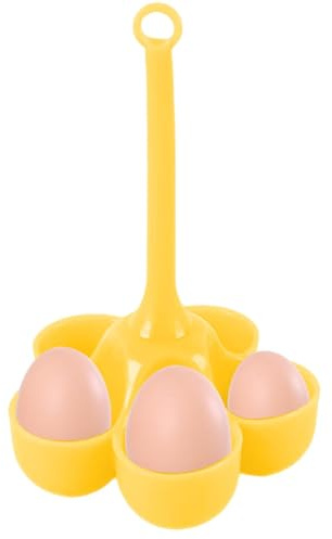 Cocedor de huevos de silicona – Porta vaporizador instantáneo | Asas resistentes al calor, portábricas duraderas y portábricas para el a presión, gadget práctico de cocina cocinar el colazio