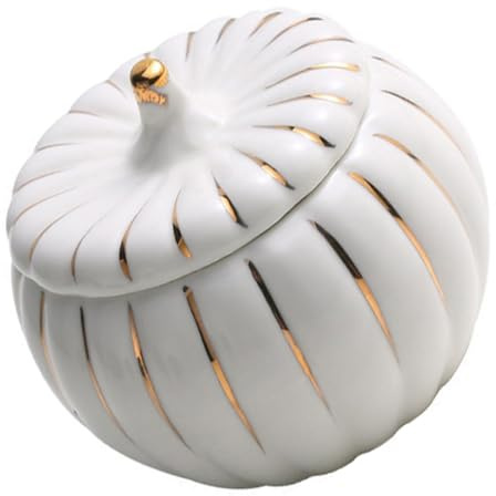 TOYANDONA Bol en Céramique Blanc Petit Format à Bord Doré Bol à Soupe avec Couvercle Résistant Haute Température pour Cuisson Vapeur Maison et Restauration Multifonction