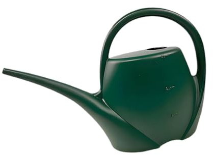 Baoblaze Annaffiatoio da 3 L, Moderno, Portatile e Leggero, Annaffiatoios con Beccuccio Lungo, Annaffiatoio per Piante da Interno e Esterno, per Giardino, Bonsai, Serra, Verde Scuro