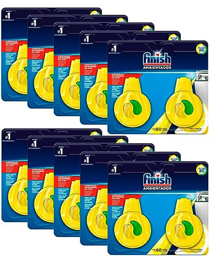 Finish Spülmaschinen Deo Citrus & Limette Duopack 10er Pack (10 x 2 Stück)