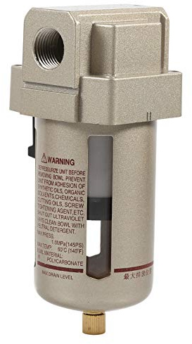 filtro aria compressa, separatore acqua umidità alta efficienza per impianti compressori