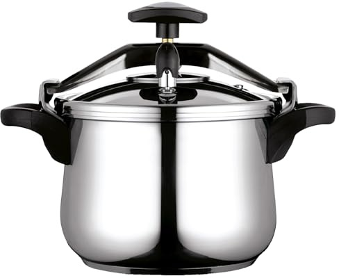 Fagor Clasica - Olla Express Rápida Tradicional 6L, Acero Inoxidable 18/10, Todo Tipo de Cocinas, Inducción, Mango Ergonómico, Fondo Termo-Difusor
