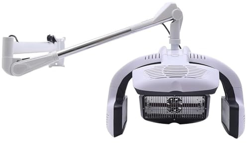 LSBHPPD Secador De Pelo Profesional,Vaporizador De Pelo Infrarrojo De Montaje En Pared, Procesador De Color para Peluquería,Secador De Pelo para Salón,De Peluquería,con Temporizador,Hanging