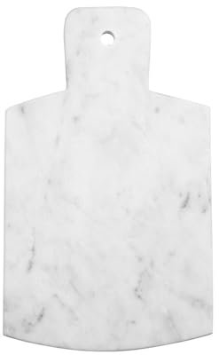Table Passion - Tabla de cortar de mármol blanco 35 x 20 cm