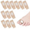 Hammer Toe Straightener 12pcs Toes Splint Non-Slip Suitable for Wearing All Day Long Toe Straighteners for Bent Broken Crooked Overlapping Toes Soft and Comfortable