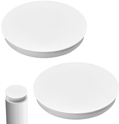 2 Tubo PVC Tapones de Plastico DN 150/160,Tapa de Tubo de PVC de 50-160 mm de Grosor, Tapón de Manguito de 150 mm, Cubierta de Tubo de 150 mm, Tapón de Tubo De 160 mm, Tapón de Manguito de DN 150/160