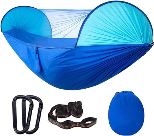210T nylon pop-up hängmatta med myggnät