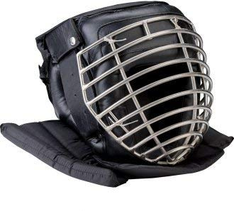 Escrima Kopfschutz für Sparring, Leder, Vollkontakt,