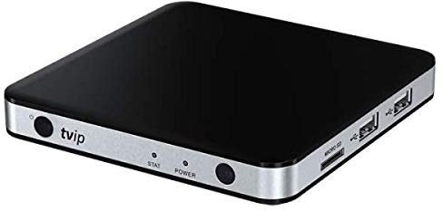 TVIP S-Box v.600 IPTV 4K HEVC HD Multimedia Stalker Streamer