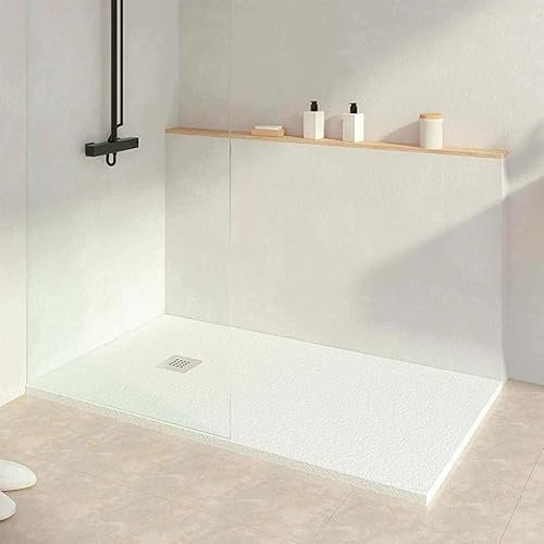 KOES - Kunstharz-Duschwanne Modell INDO – 100x160 – Weiß RAL 9003