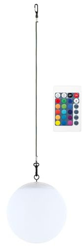 SCHWAIGER Solarlampe hängend Solarleuchte für außen RGB Gartenlampe IP44 Outdoor Hängelampe Garten Balkon Terrasse wetterfest mit Fernbedienung Solarpanel 5 Modi Gartenleuchte draußen Solar Lampe