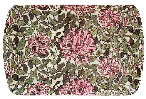 Lesser & Pavey Bandeja de Servir de diseño británico | Bandeja de Cena para múltiples usos en el hogar | Bandejas para Servir Alimentos o Bebidas - Madreselva