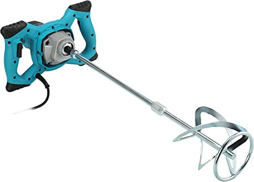 Miscelatore a paletta Miscelatore di cemento 2100W Regolabile 6 velocità Elettrico portatile Miscelatore di cemento Malta Malta per malta Intonaco Trapano per cemento Miscelatore Strumento di agitazi