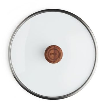 Woll Eco Logic QXR Glasdeckel aus Sicherheitsglas - Rund, mit Holzdeckelknopf (24)