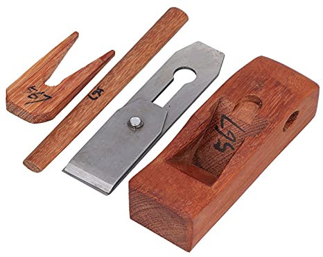 Plano de carpintería manual, cepillo de mano, herramienta de carpintería de carpintero de madera, bricolaje de carpintería para recortar, cepillar madera, manualidades (400)