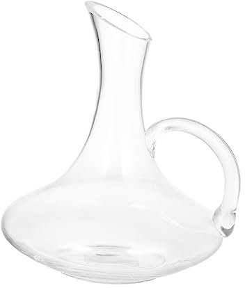 PHENOFICE Decantador De Vino Plomo Con Asa Diseño Elegante y Práctico Para Servir y Almacenar Bebidas Para Mejorar El Sabor y Aroma Del Vino Eventos y Hogar