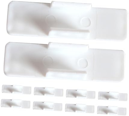 UTHCLO 10pcs Self-adhesive Pen Holder Clip Plastic and Sponge Clips for Organizing Pens Whiteboards Desks and Bulletin Boards Convenient and Elegant Design for Office and School Use