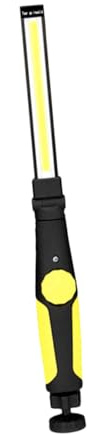 Lampe D’inspection Rechargeable Cob à Haute Luminosité USB | Base Orientable 360°, Abs Caoutchouc Cuivre, 1 Set pour Atelier et Camping