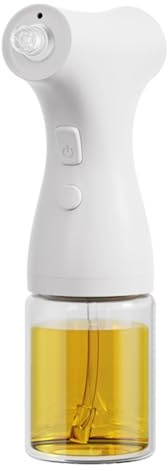 Sghtil Pulverizador de aceite de cocina – Vaporizador y vertidor antifugas de calidad alimentaria | 200 ml portátil y práctico para parrilla barbacoa freír asado ensalada freidora sin aceite