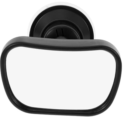 Kisangel Car Rear Seat Mirror for Clamp Interior Backseat View Mirror Suction Cup for Rear-facing Car Seats for Parents
