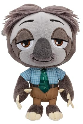 Disney Zootropolis 2 Little Core Plush - Flash Offizielles Zootopia 2 Movie Plüschtier Sammlerstücke Mystery Tails Figuren Geschenk 3 Jahre +