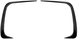 Frontspoiler Lippe Frontstoßstange Seitenspoiler Lippensplitter Für VW Für Tiguan MK3 Standard Edition 2024+ Nebelscheinwerferrahmen Front Spoiler Lippe(Schwarz glänzend)
